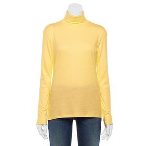 New Women's Croft & Barrow L Turtleneck Sweater